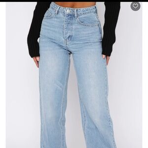 One call away high rise jeans